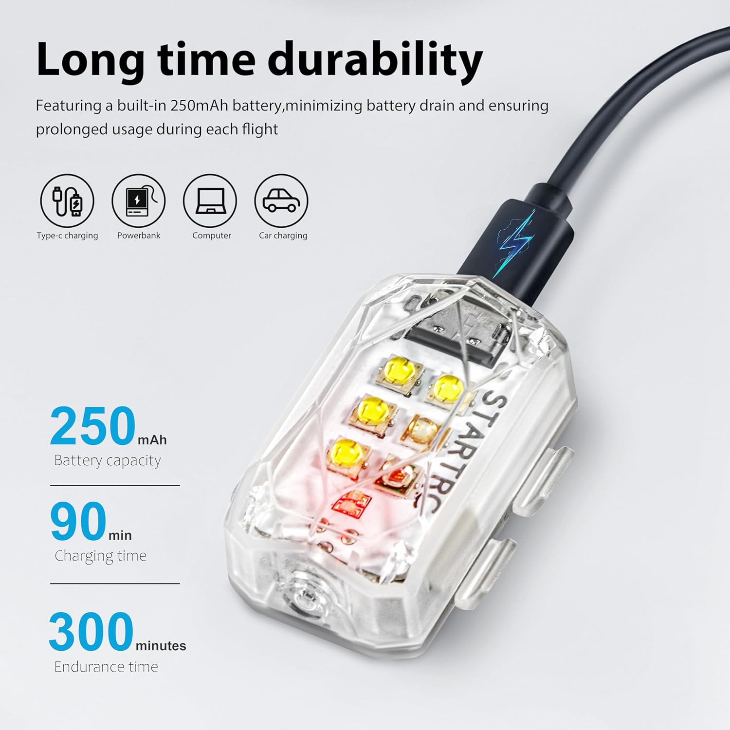 STARTRC Drone Strobe Light Ant - đánh giá và giá Drone Beacon Light