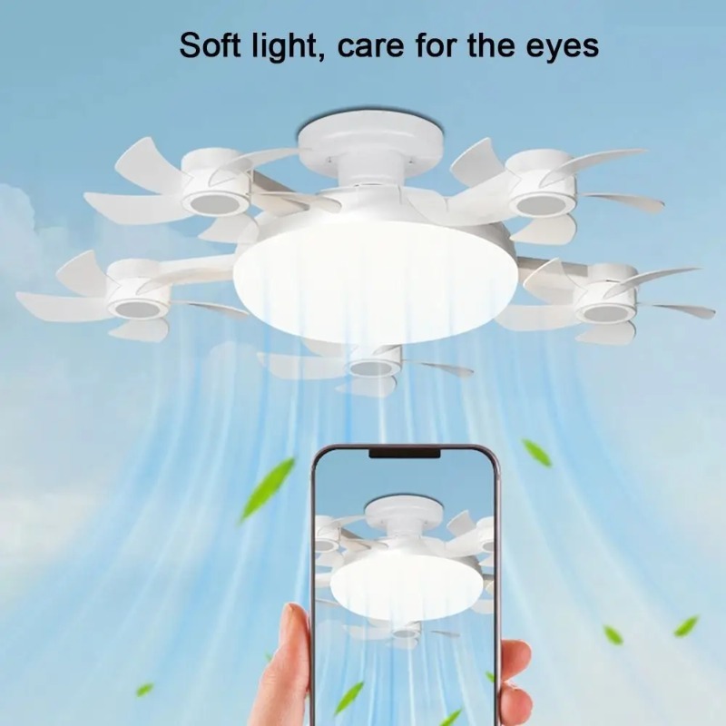 LED Creative Ceiling Fan Light - đánh giá và giá Drone Beacon Light