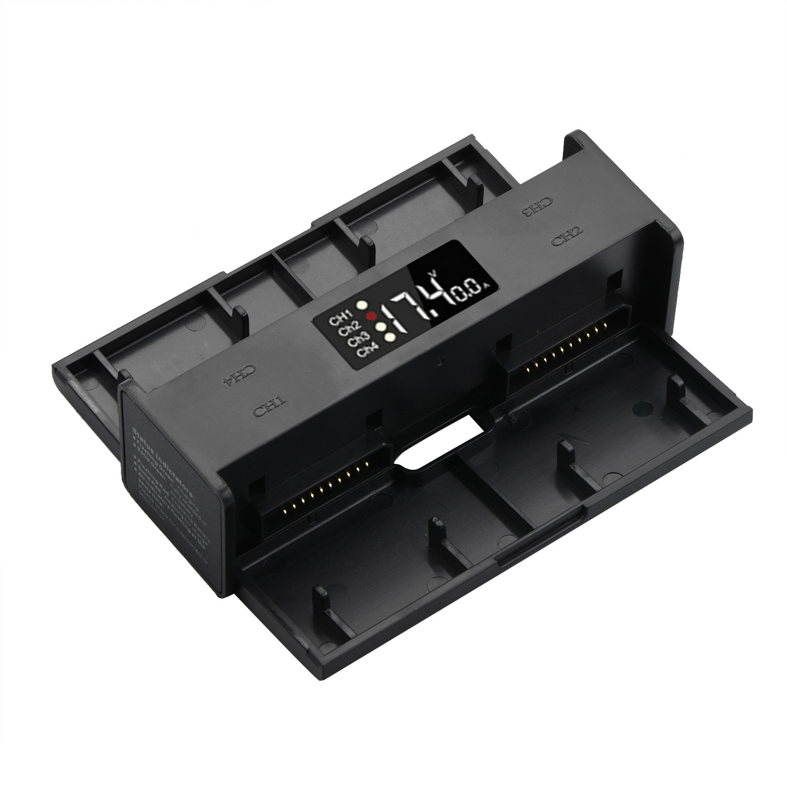 LED Display 4-in-1 Battery Cha - đánh giá và giá Drone Charging Hub