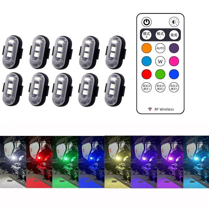 2/4/8Pcs Wireless Remote Contr - đánh giá và giá Drone Strobe Light