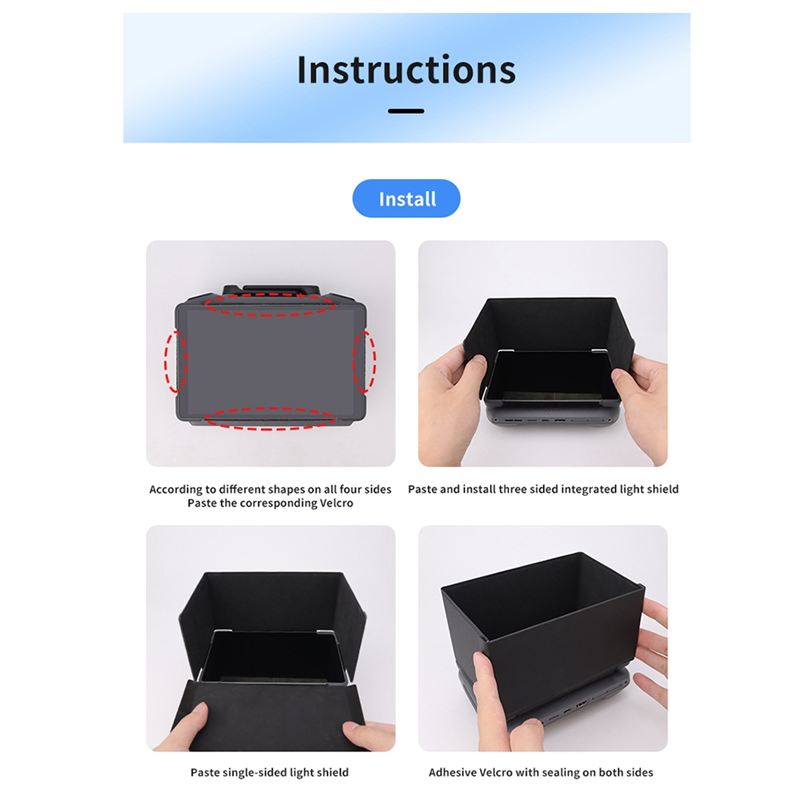CJSD-For DJI Mavic 4 Pro Sun H - đánh giá và giá Drone Controller Hood