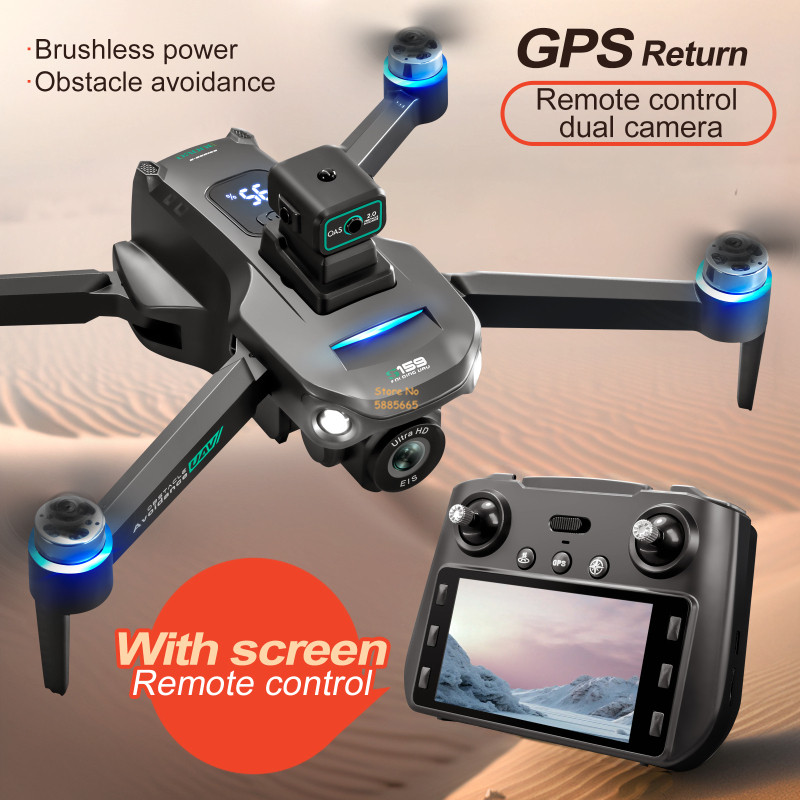 8K Dual Camera 5G WIFI FPV Rem - đánh giá và giá Drone Beacon Light
