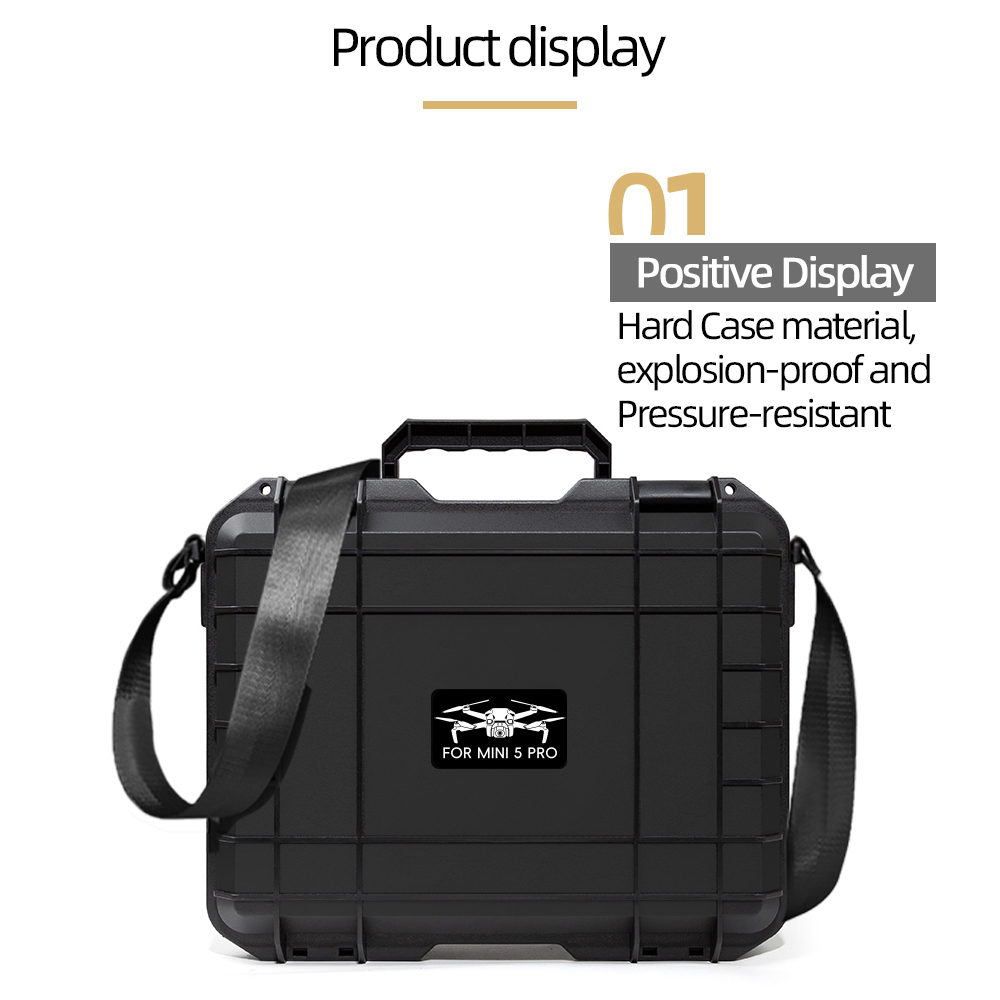 Case For DJI Mini 5 Pro Explos - đánh giá và giá Drone Carrying Case