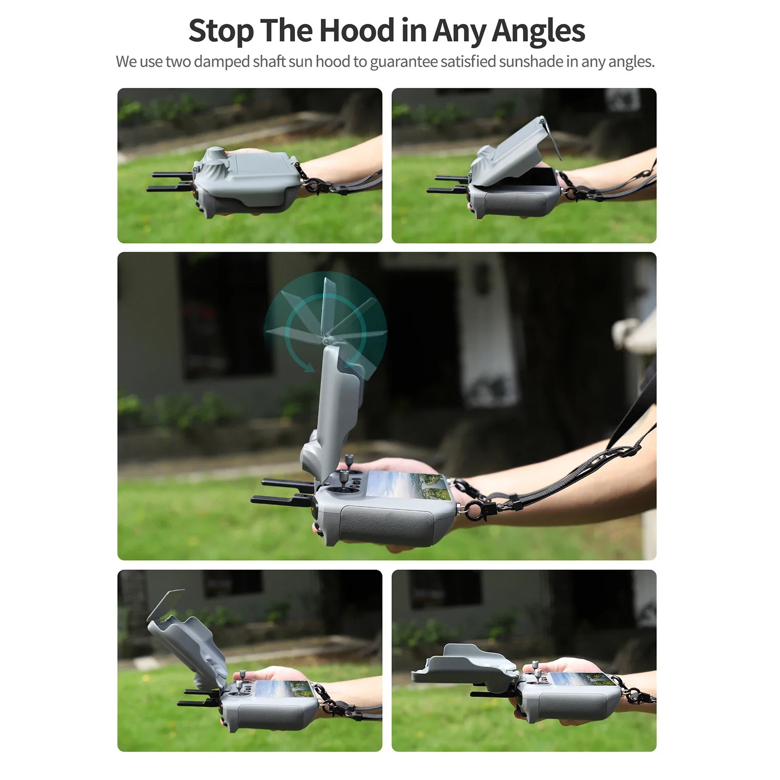 Screen Protector Hood For DJI  - đánh giá và giá Drone Sun Shade