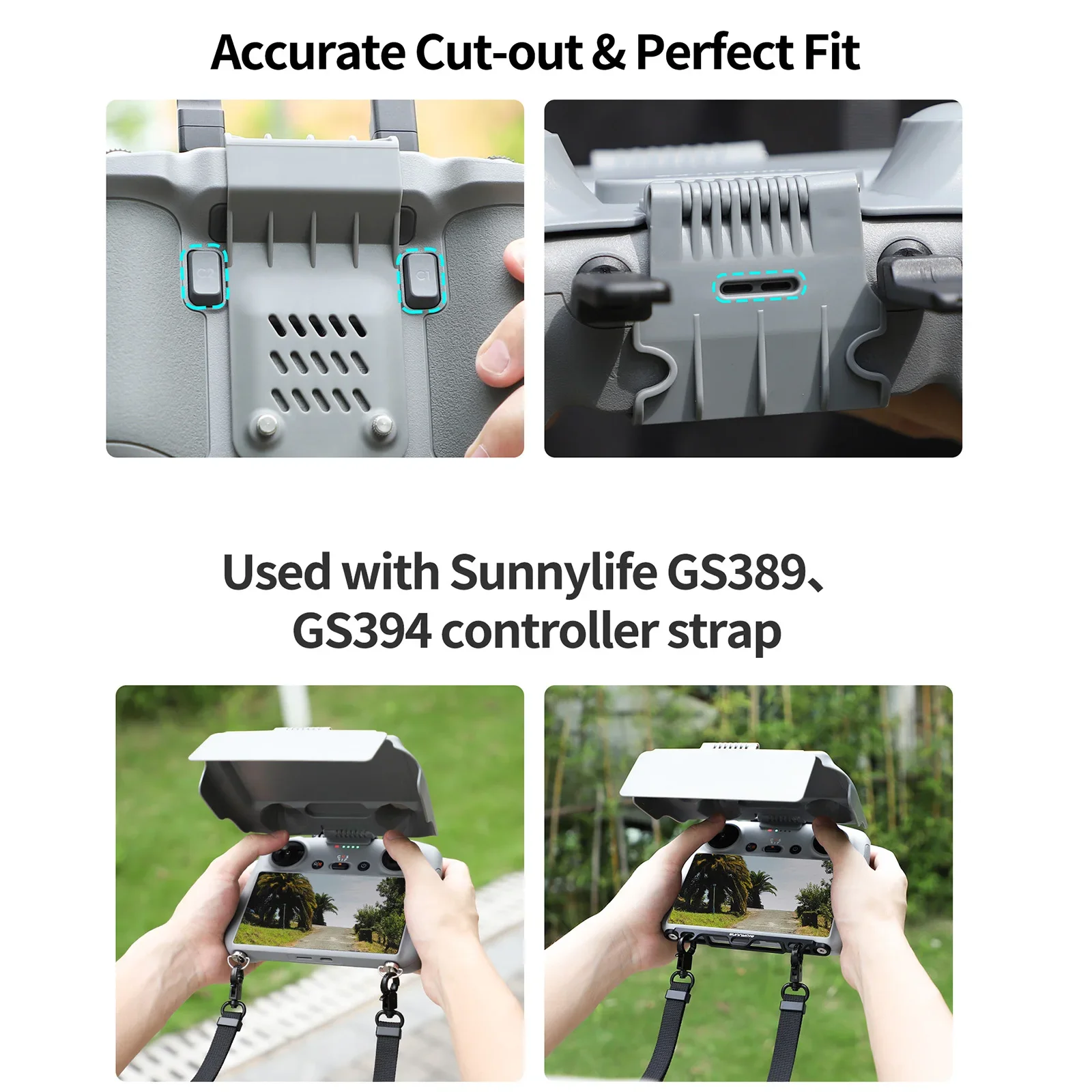 Screen Protector Hood For DJI  - đánh giá và giá Drone Sun Shade