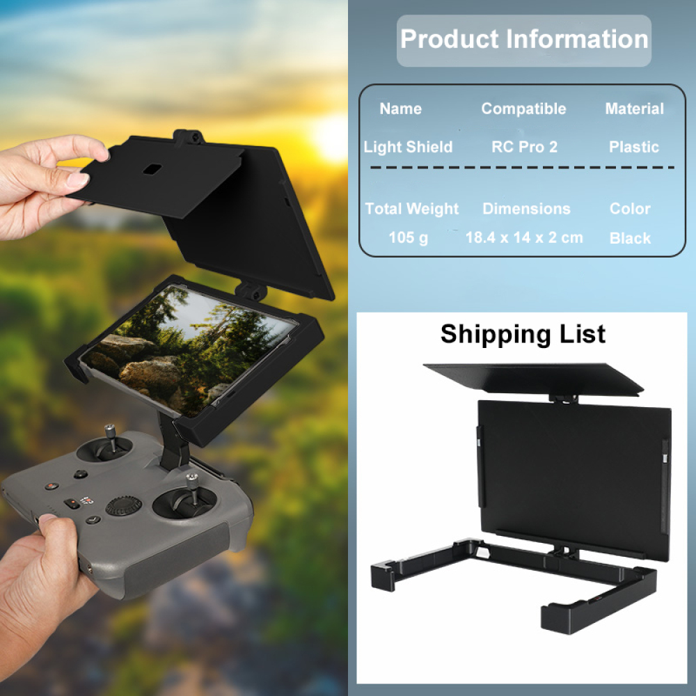 New For RC Pro 2 Sunshade For  - đánh giá và giá Drone Controller Hood