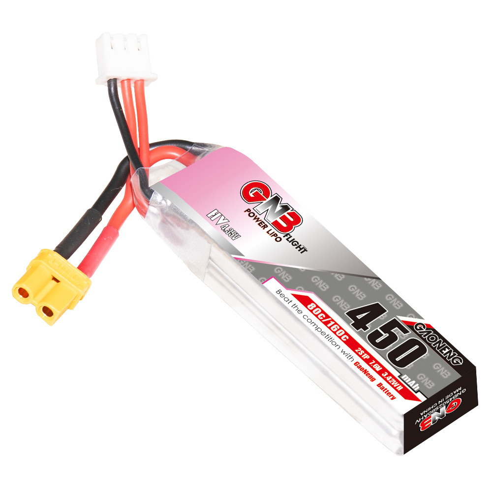 GNB LiPo Battery HV 2S 7.6V 45 - đánh giá và giá Drone Power Bank