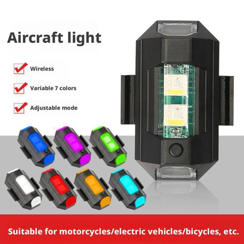 2PCS Mini LED Strobe Lights De - đánh giá và giá Drone Beacon Light